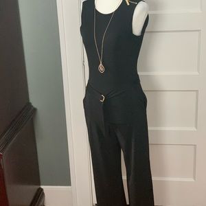 Michael Kors XS Sleek Black One-piece Suit
